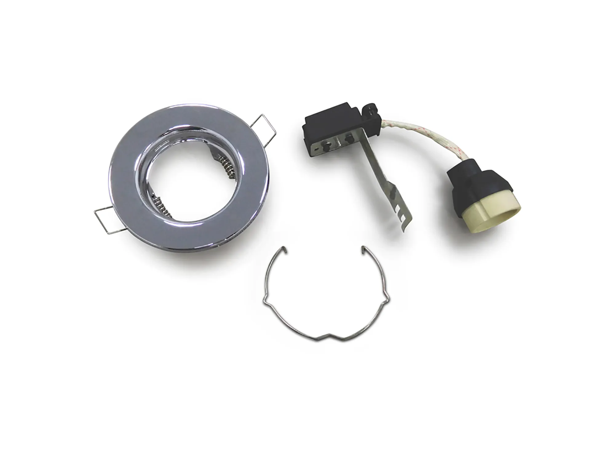 Hudson GU10 Fixed Downlight, Cut Out 60mm Polished Chrome D0036  Deco Hudson